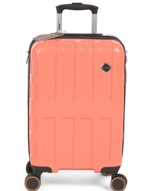 Lucas Coral Hard-Shell Carry-On Spinner Luggage